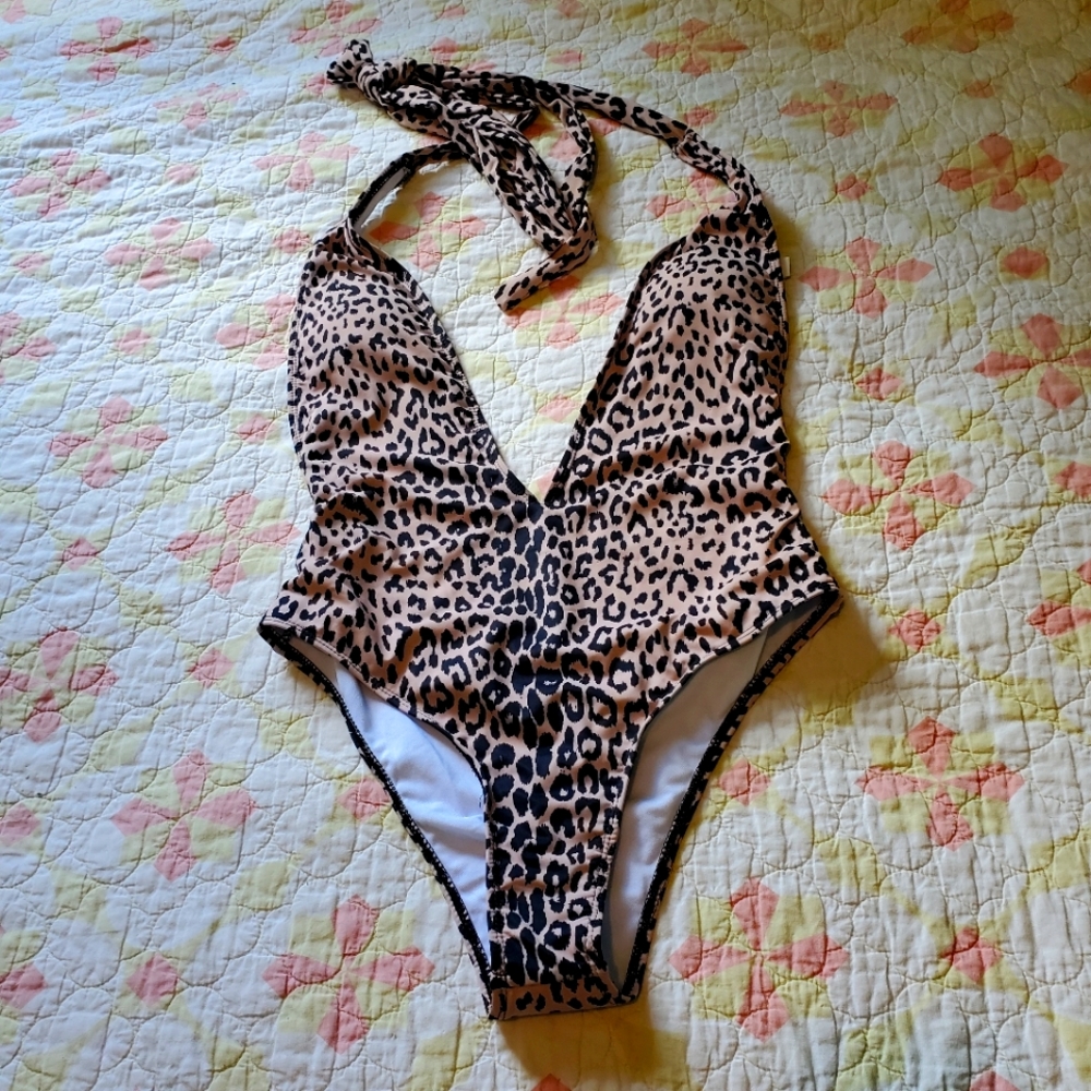Leopard One Piece Swimsuit